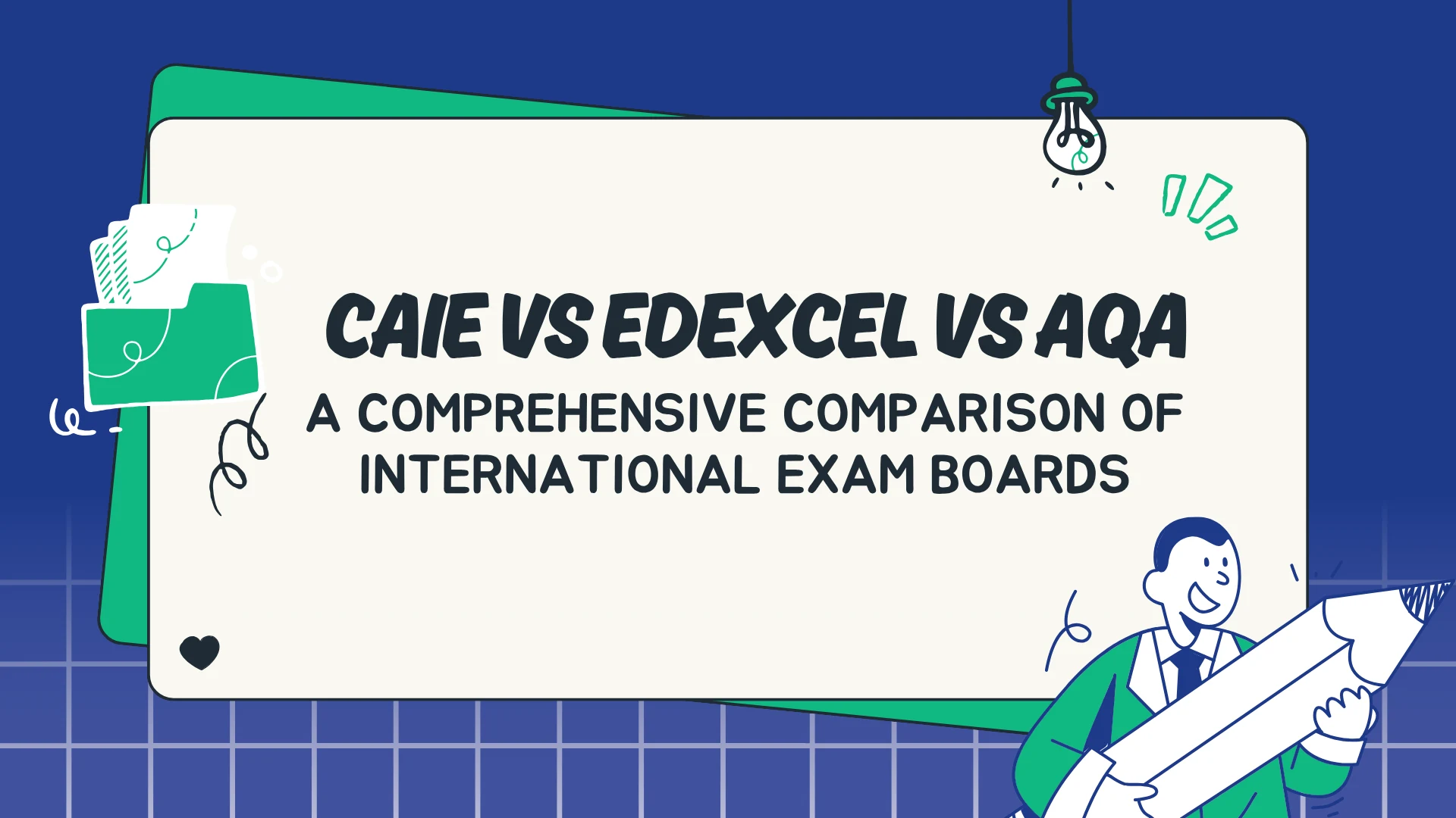 CAIE vs Edexcel vs AQA