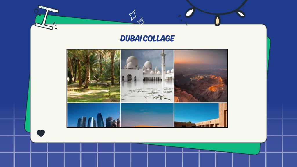 Dubai collage