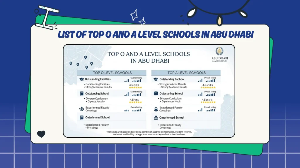 List of Top O and A Level Schools in Abu Dhabi