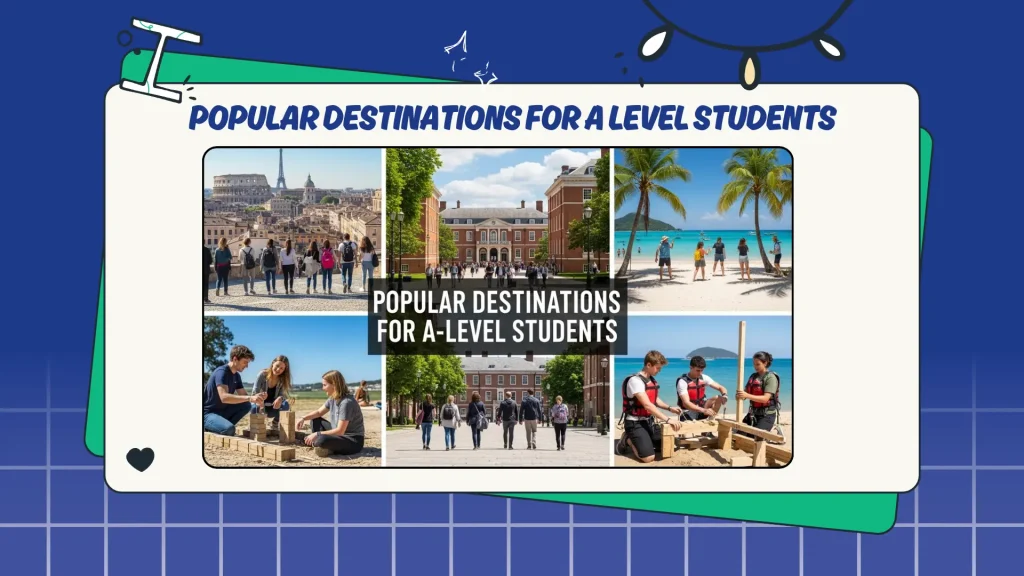 Popular Destinations for A Level Students