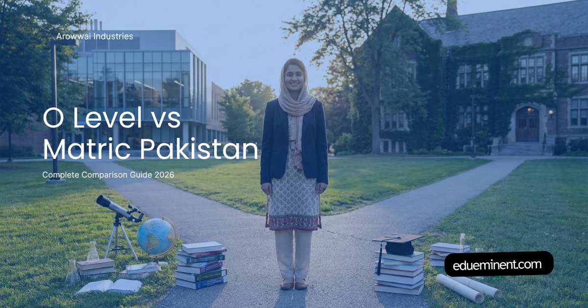 O Level vs Matric Pakistan: Complete Comparison Guide 2026