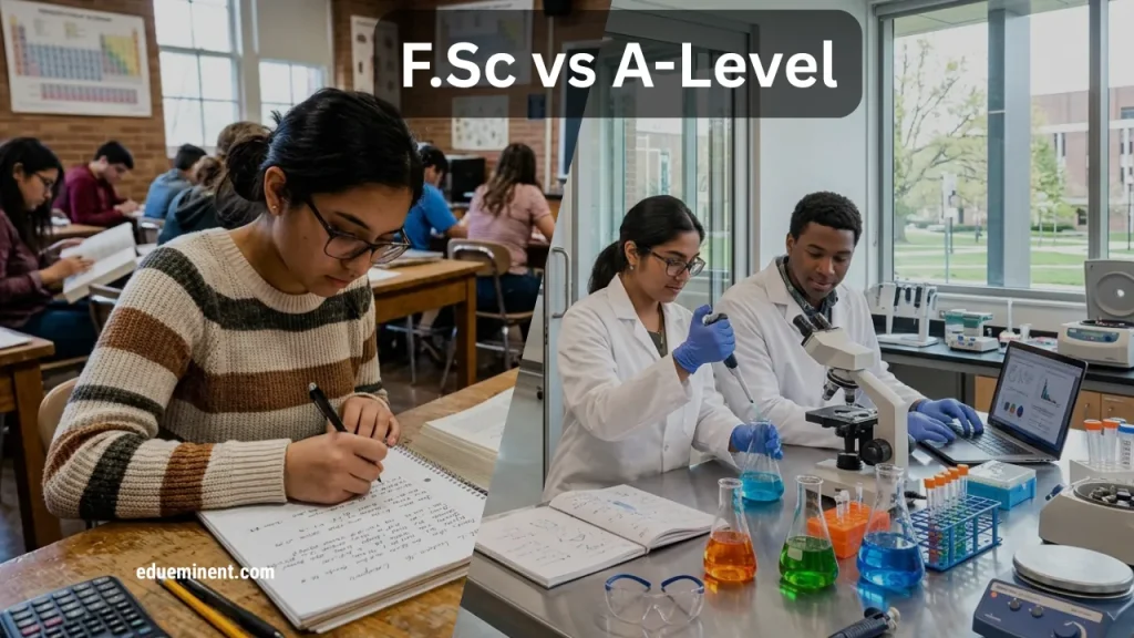 A Level vs FSc