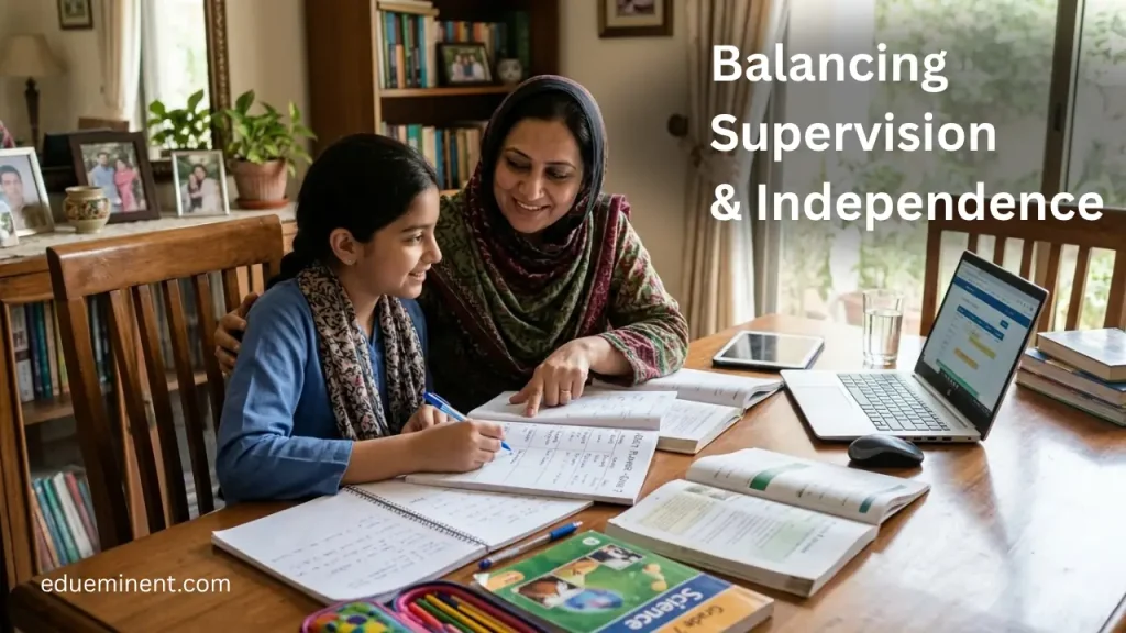 Balancing Supervision and Independence