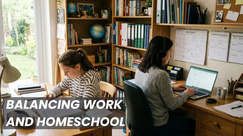 Balancing Work and Homeschool