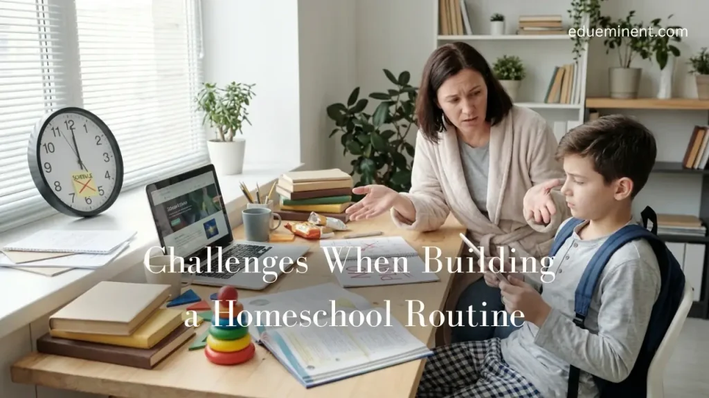 Challenges When Building a Homeschool Routine