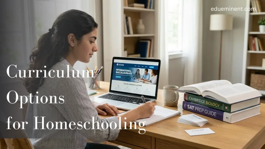 Curriculum Options for Homeschooling