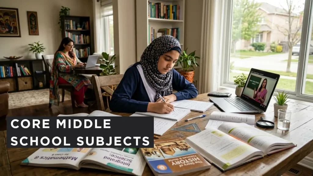 Curriculum for Core Middle School Subjects