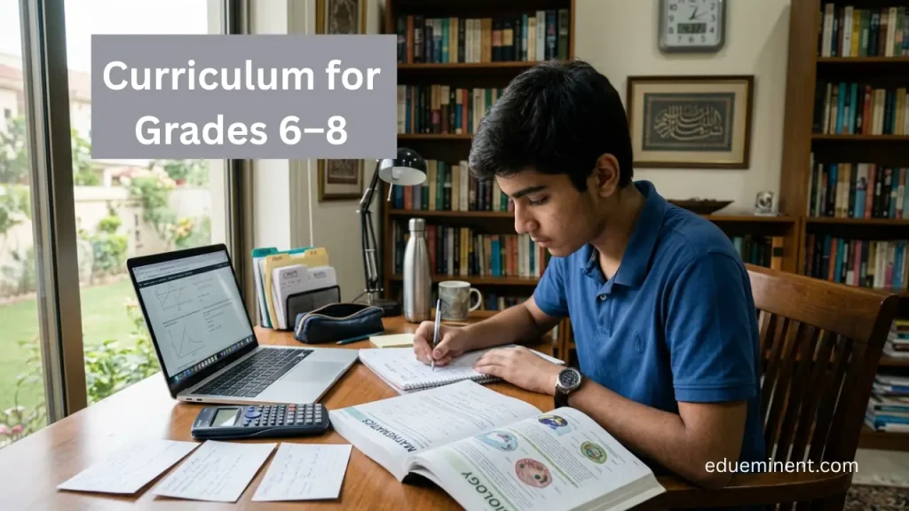Curriculum for Grades 6–8