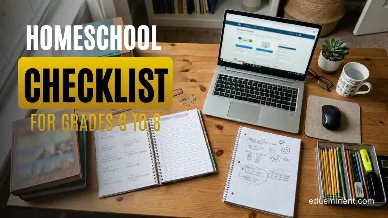 Homeschool Checklist