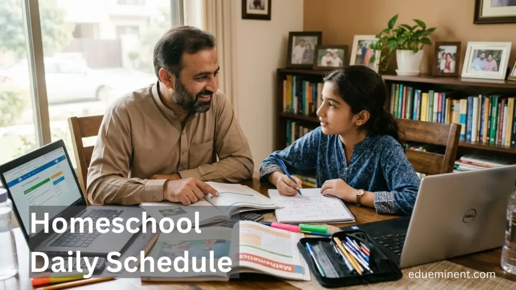 Homeschool Daily Schedule