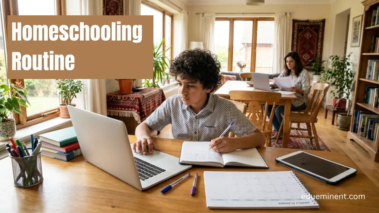 Read more about the article How to Build a Homeschooling Routine That Actually Works for Grades 6 to 8