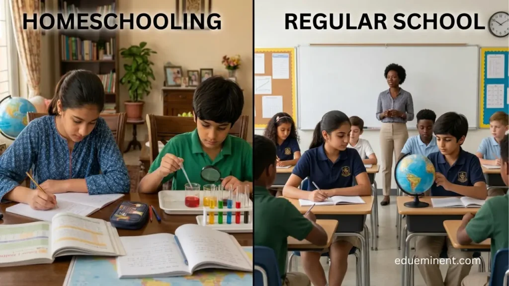 Homeschooling vs. Regular School