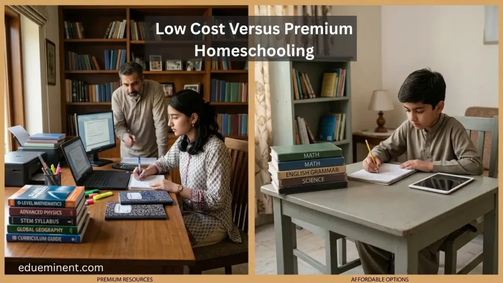 Low Cost Versus Premium Homeschooling