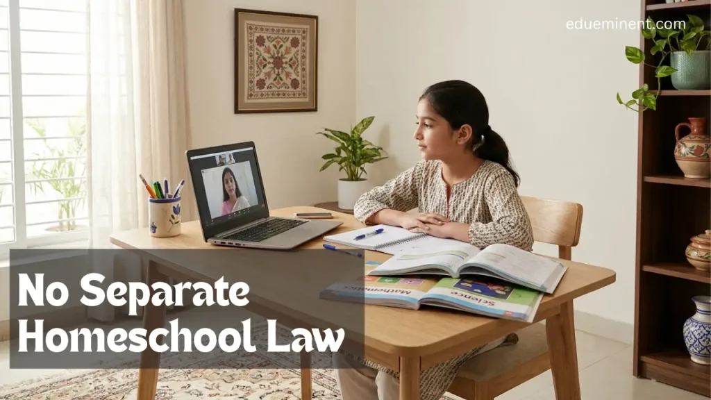 No Separate Homeschool Law