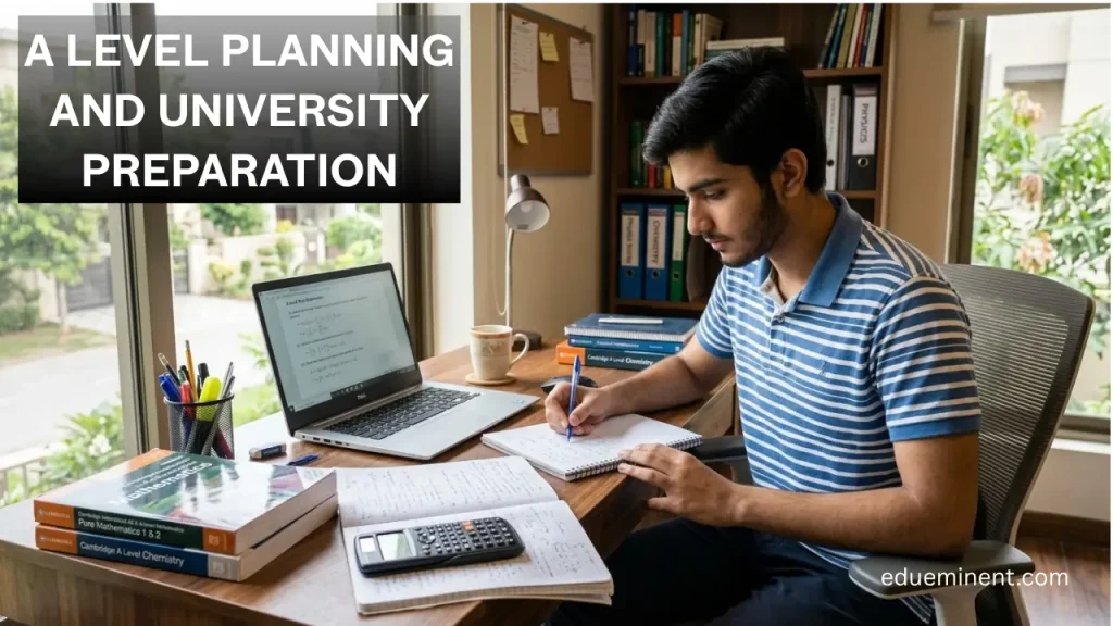 A Level Planning and University Preparation