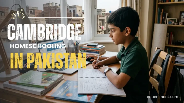 Cambridge Homeschooling in Pakistan