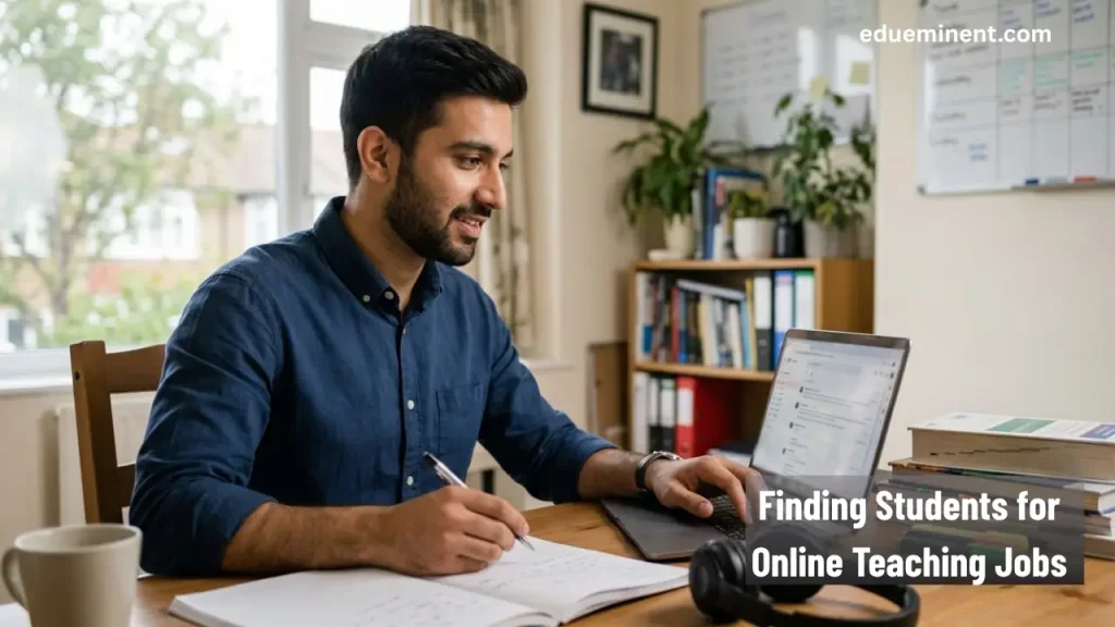 finding students for online teaching jobs